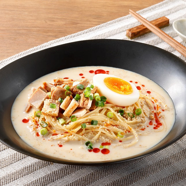 ピリッとコク旨!豆乳で作るお手軽冷やし担々麺風の作り方・レシピ