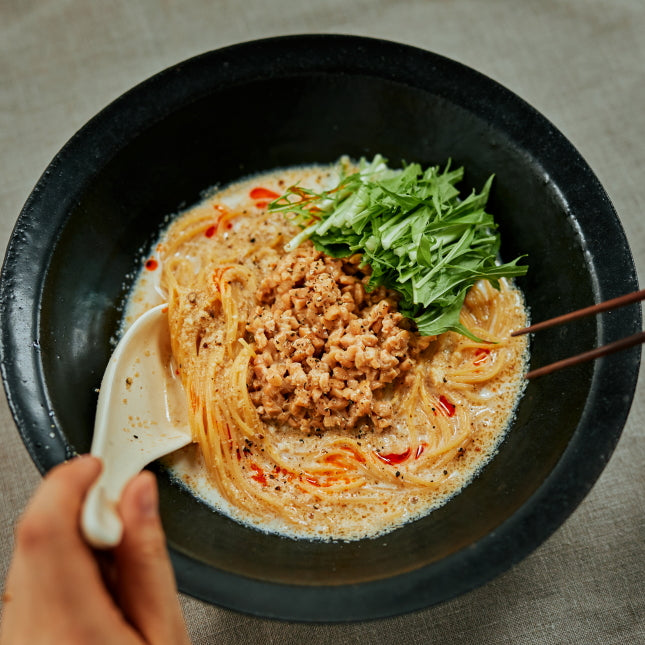 クセになるおいしさ!冷やし納豆担々麺の作り方・レシピ