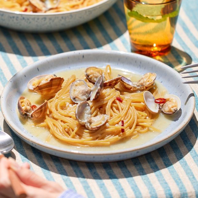 ワンパンでお手軽!塩麹のボンゴレビアンコの作り方・レシピ