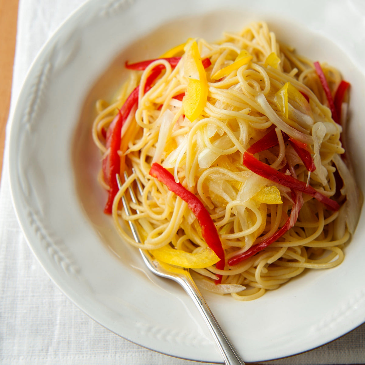 野菜たっぷりマリネパスタの作り方・レシピ
