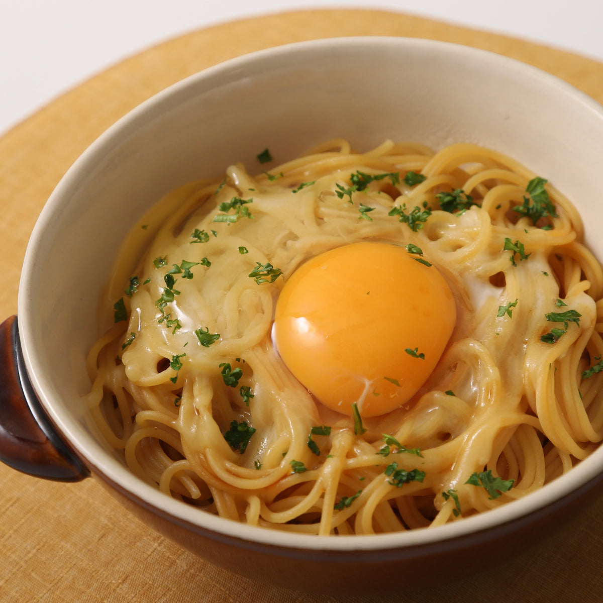 チーズがとろけ~る、たまごかけヌードルの作り方・レシピ