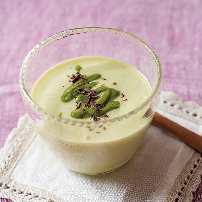 えんどう豆と焼きいものデザートカクテルの作り方・レシピ