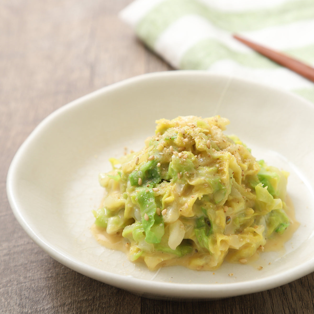 春キャベツのコーン和えの作り方・レシピ