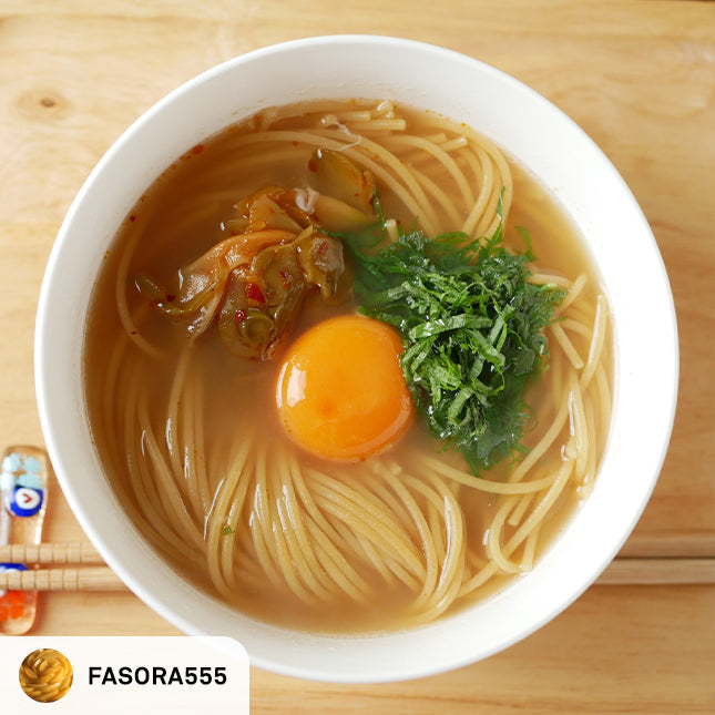 【fasora555 レシピ】汁まで栄養?ゼンブヌードルでラーメンの作り方・レシピ