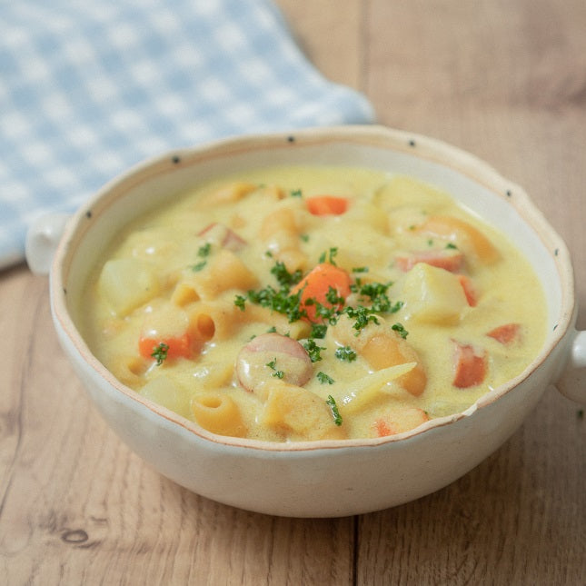 豆乳カレースープマメロニの作り方・レシピ