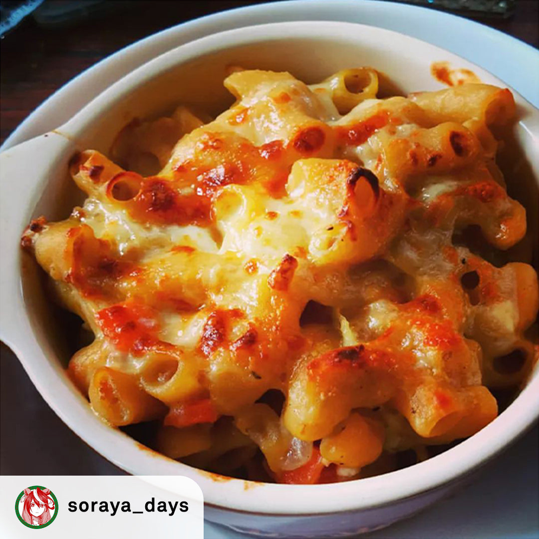 【soraya_days レシピ】夜向けのマメロニグラタンの作り方・レシピ