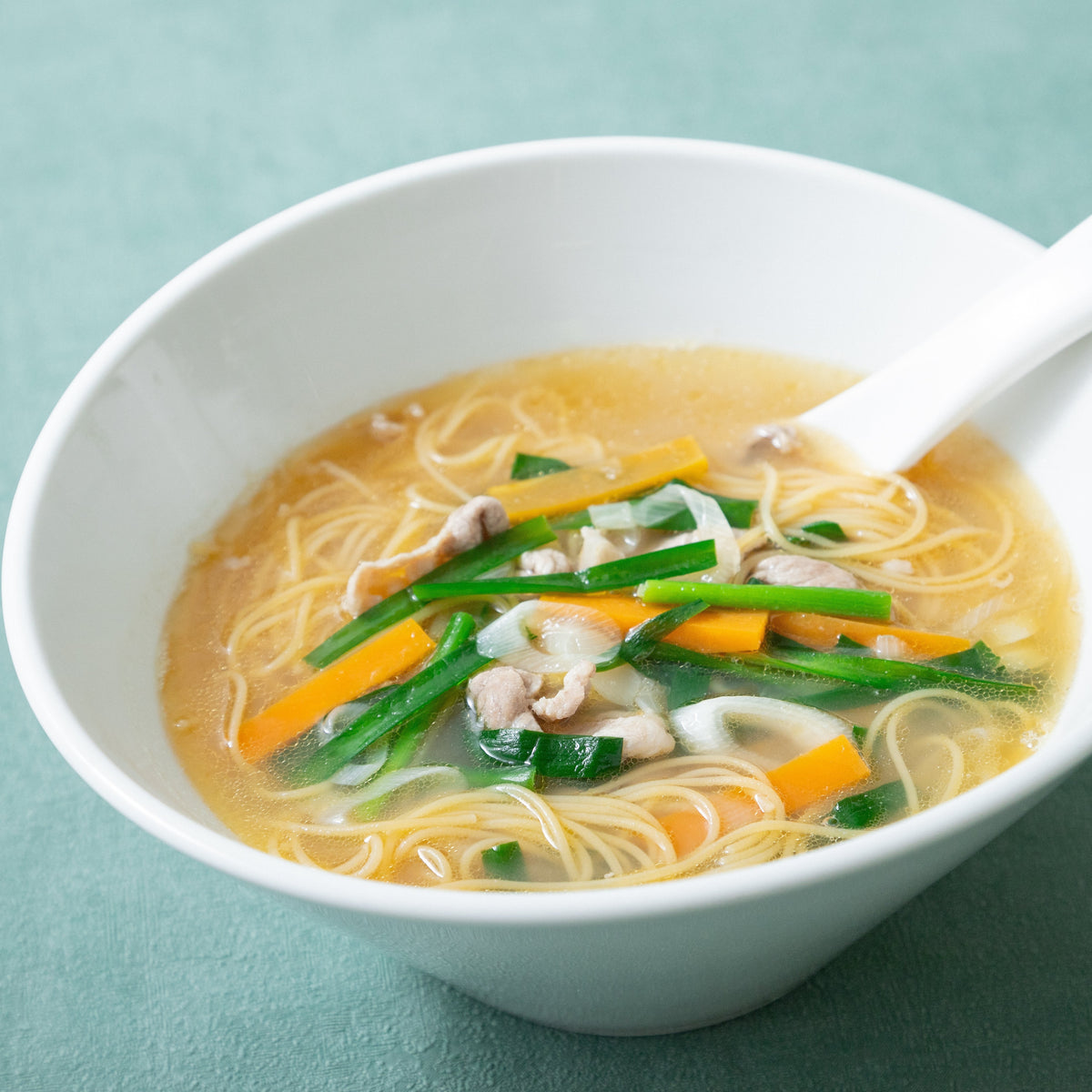 汁ビーフン(豆そうめんを使った)の作り方・レシピ