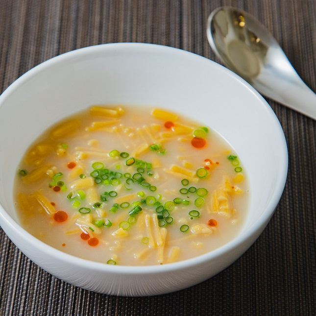 白湯風豆乳きのこスープミールの作り方・レシピ