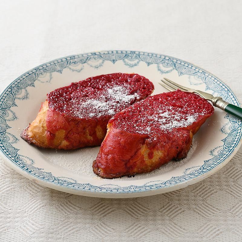 ビーツのフレンチトーストの作り方・レシピ