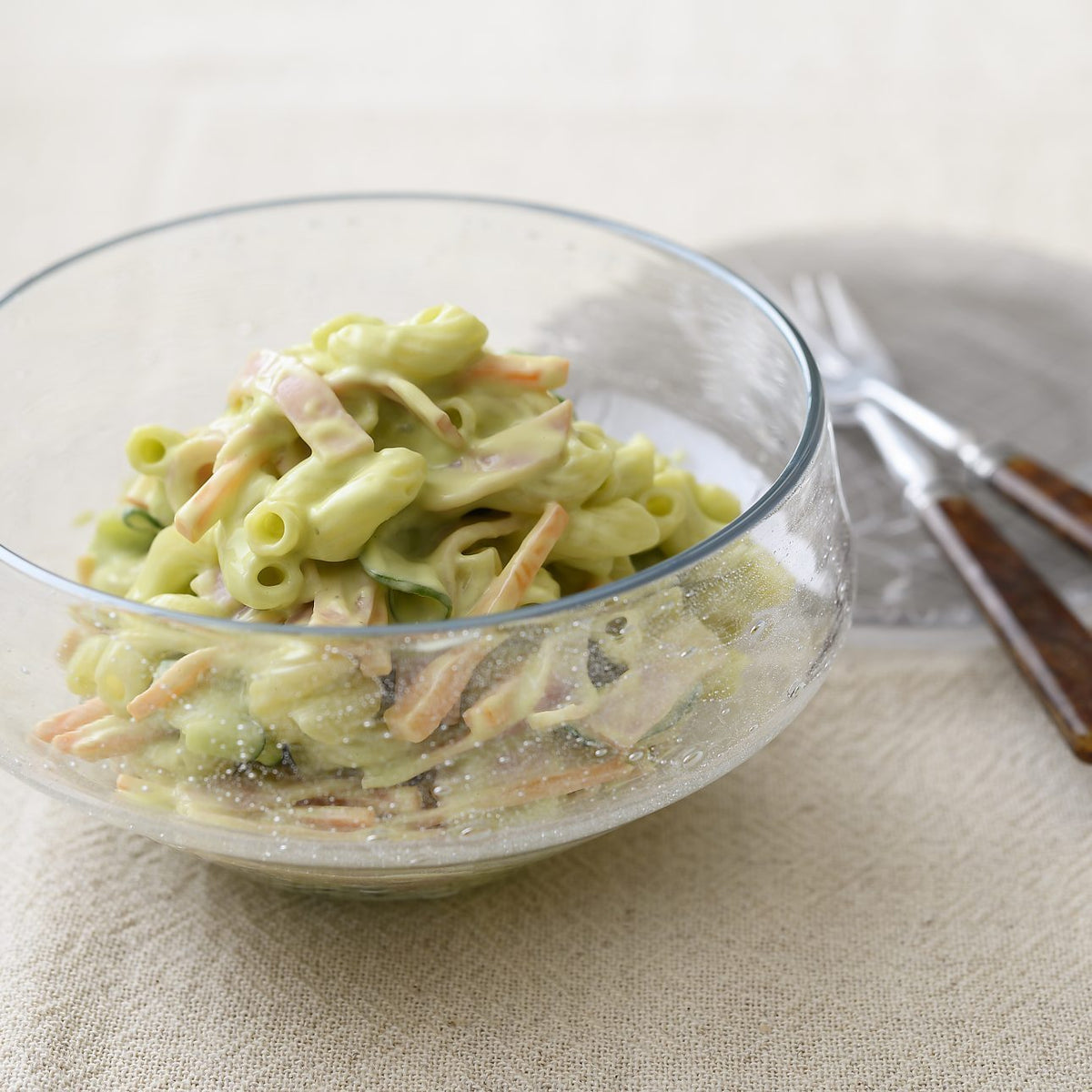 手作りマヨネーズのマカロニサラダの作り方・レシピ