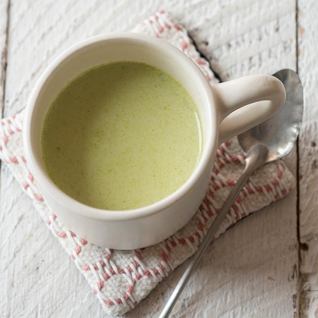 えんどう豆のホット豆乳の作り方・レシピ