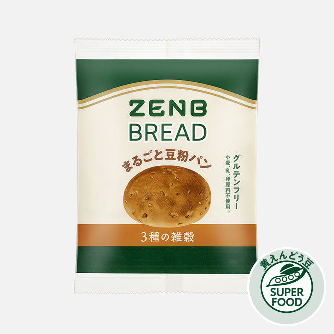 ZENB BREAD まるごと豆乳パン 3種の雑穀