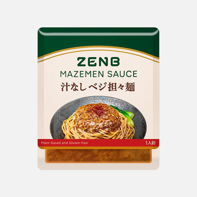 坦々麺ページ 汁なし担々麺の素 / 低糖質まぜ麺の素｜ZENB（ゼンブ）公式通販