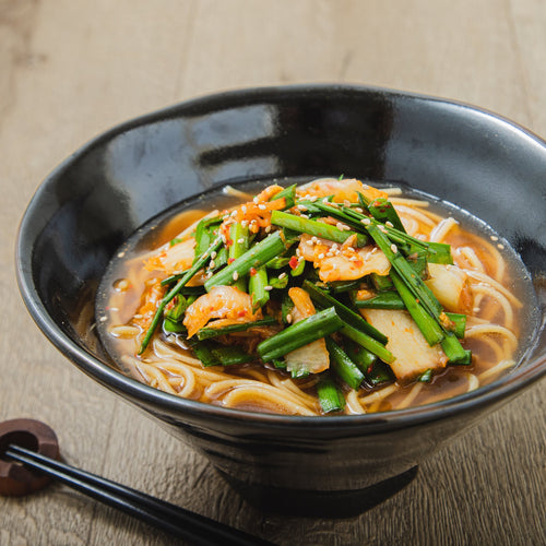 にらキムチラーメンの作り方・レシピ