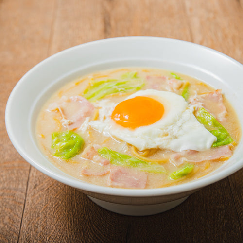 キャベツとベーコンの洋風ラーメンの作り方・レシピ