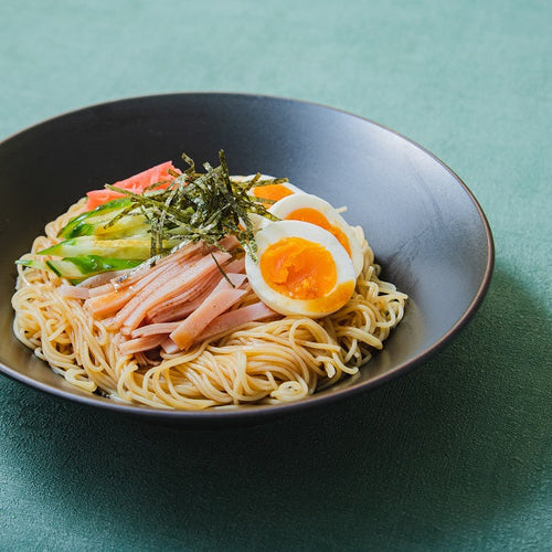 しょう油ラーメンスープで冷やし中華の作り方・レシピ