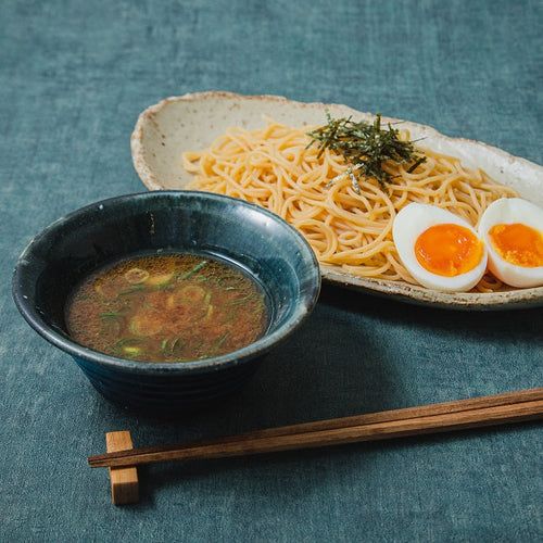 ラーメンスープで魚介しょうゆつけ麺の作り方・レシピ