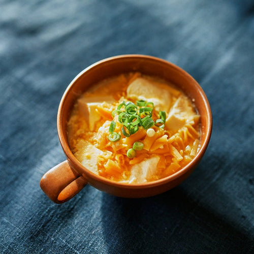 豆腐とたまごのしょうがスープの作り方・レシピ