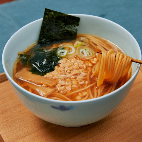 納豆しょうゆラーメンの作り方・レシピ