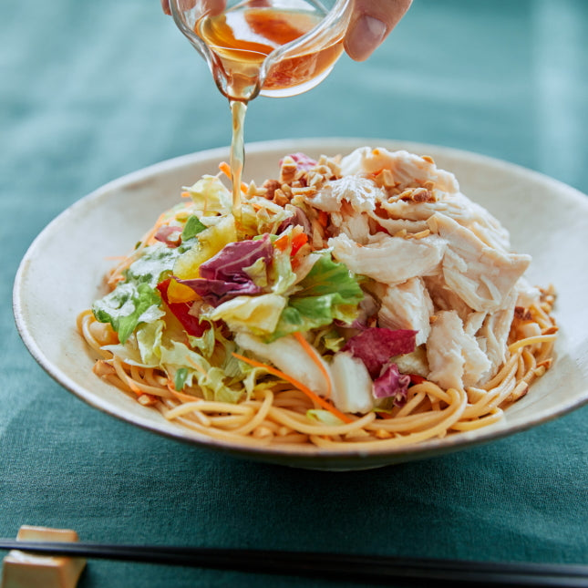 カット野菜とサラダチキンでベトナム風和え麺の作り方・レシピ｜ZENB