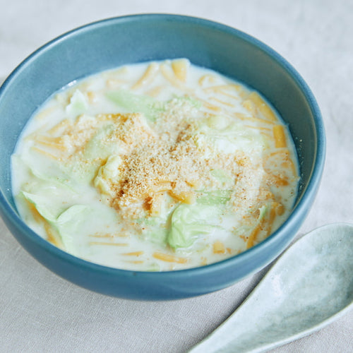 キャベツの豆乳ごま味噌スープの作り方・レシピ
