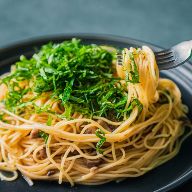 青じそときのこの冷製ペペロンチーノの作り方・レシピ｜ZENB（ゼンブ