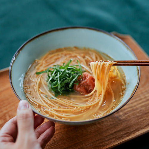 さっぱり梅と青じその和ラーメンの作り方・レシピ