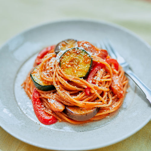 夏野菜のナポリタンの作り方・レシピ