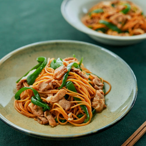 チンジャオロース風スタミナ焼きそばの作り方・レシピ