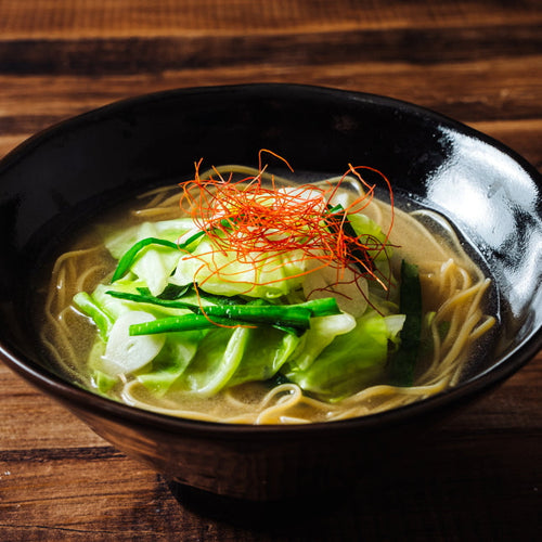 にんにく野菜塩ラーメンの作り方・レシピ