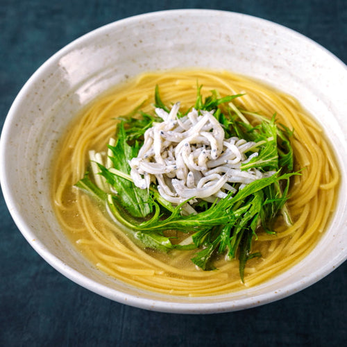 しらすと水菜の旨しおラーメンの作り方・レシピ