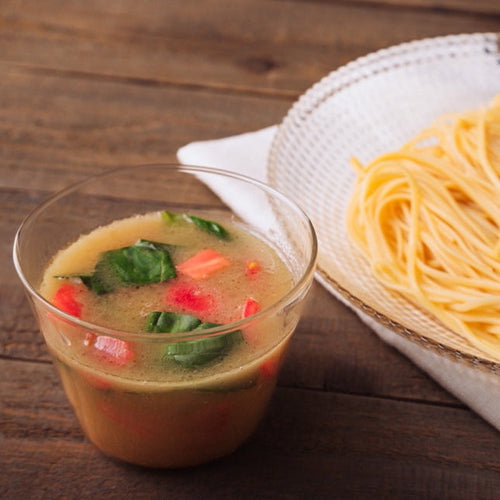 トマトとバジルの旨しおつけ麺の作り方・レシピ