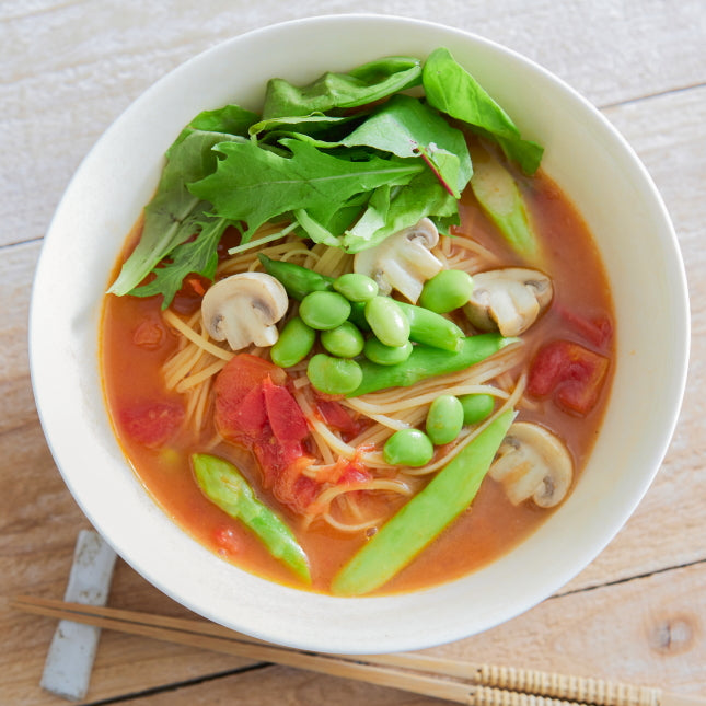 ヴィーガン料理家 庄司いずみさん レシピ】トマト煮込みラーメンの