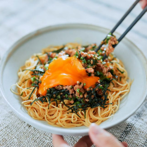 レンジで時短!台湾風まぜそばの作り方・レシピ