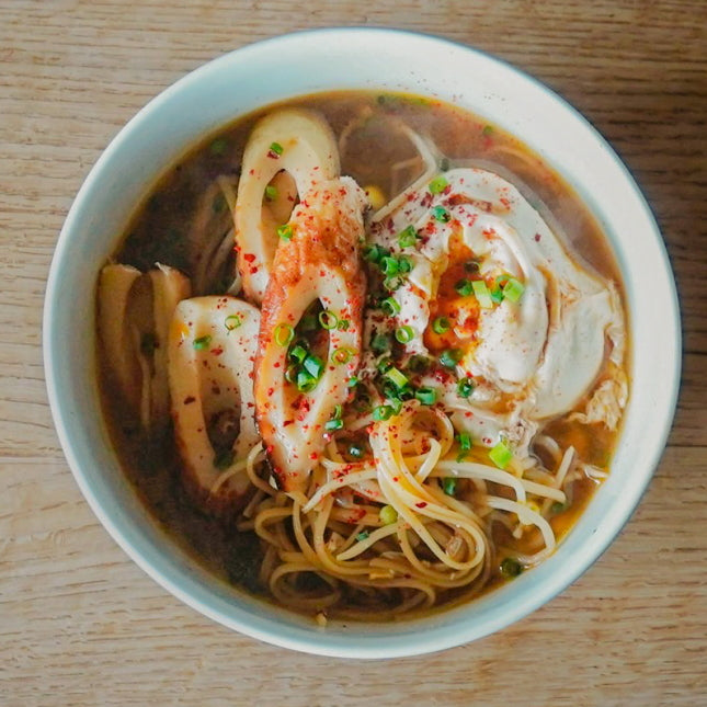 料理家 ワタナベマキさん レシピ】ゼンブラーメンのチゲ風ラーメン
