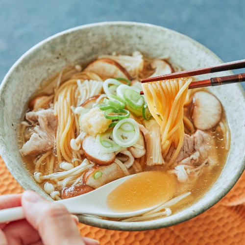 たっぷりきのこ生姜ラーメンの作り方・レシピ