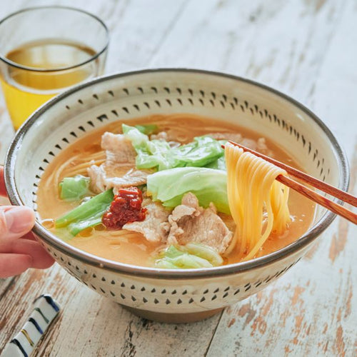 豚とキャベツの辛みそラーメンの作り方・レシピ