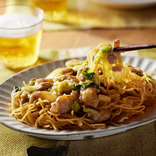 豚肉と白菜のあんかけ焼きそばの作り方・レシピ