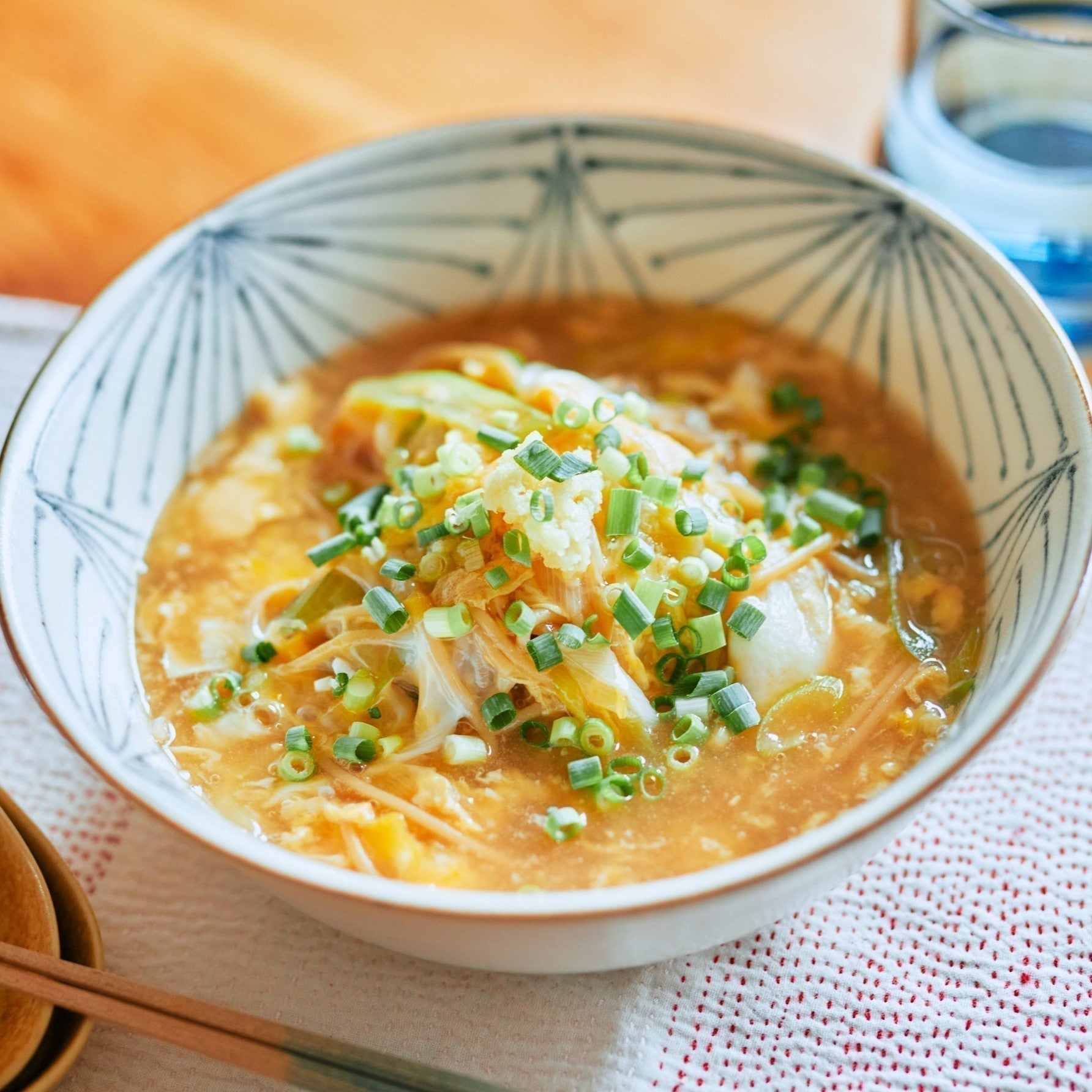 とろとろ卵のしょうがあんかけそばの作り方・レシピ｜ZENB（ゼンブ