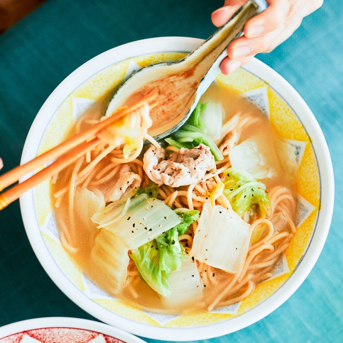 白菜たっぷり塩タンメンの作り方・レシピ