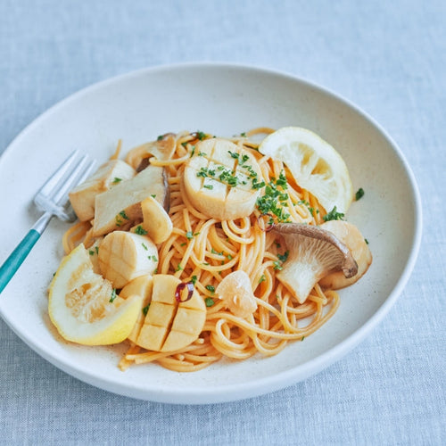 エリンギのレモンバターパスタの作り方・レシピ
