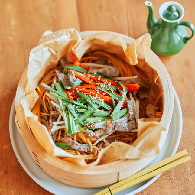 フードスタイリスト 岡本ゆかこさんレシピ】香港風オイスター蒸しそば