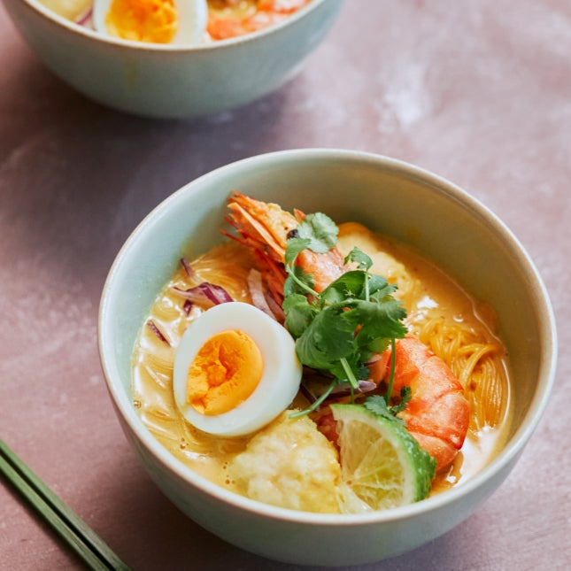 【フードスタイリスト 岡本ゆかこさんレシピ】スパイシーラクサヌードルの作り方・レシピ