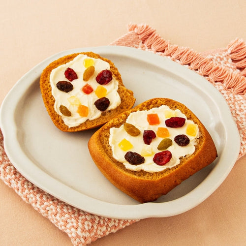ドライフルーツ＆クリームチーズのせの作り方・レシピ
