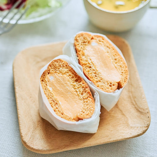 レンジで簡単！厚焼きたまごサンドの作り方・レシピ