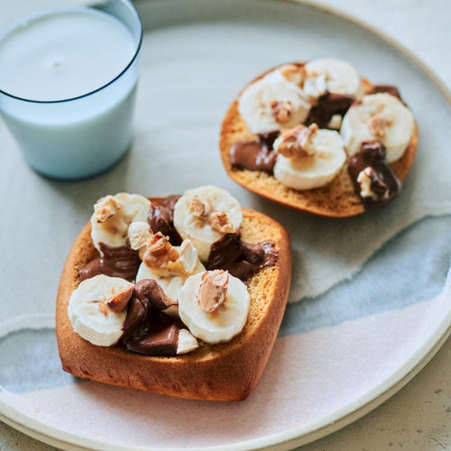 チョコバナナトーストの作り方・レシピ