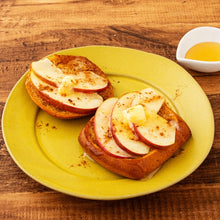 シナモン香るハニーアップルバタートーストの作り方・レシピ