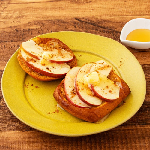 シナモン香るハニーアップルバタートーストの作り方・レシピ