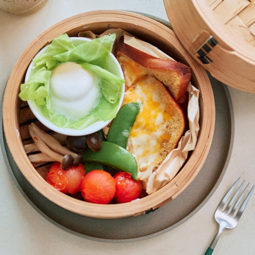 せいろでワンプレート朝ごパンの作り方・レシピ