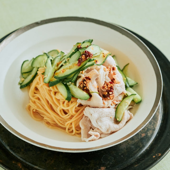 ナンプラー香る 豚ときゅうりのピリ辛冷しゃぶ麺の作り方・レシピ